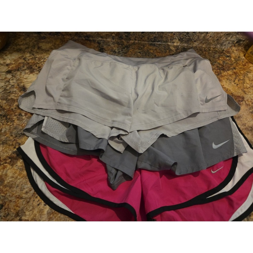 Nike Lot Of 3 Athletic Shorts, Running, Walking, Summer, Workout